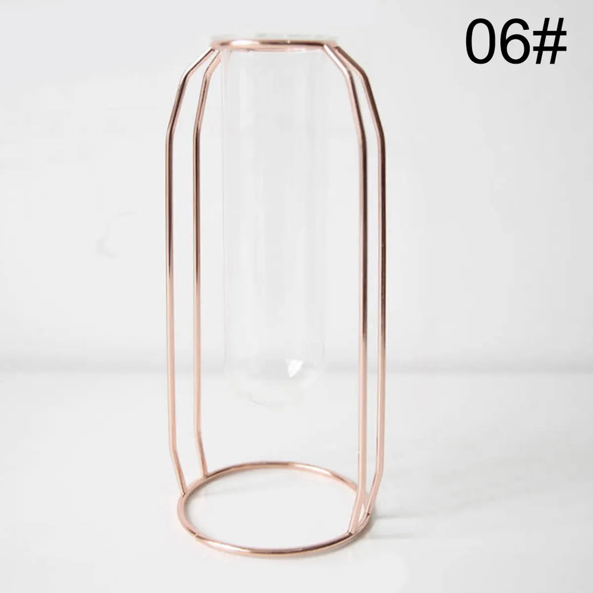 Elegant Glass Flower Vase